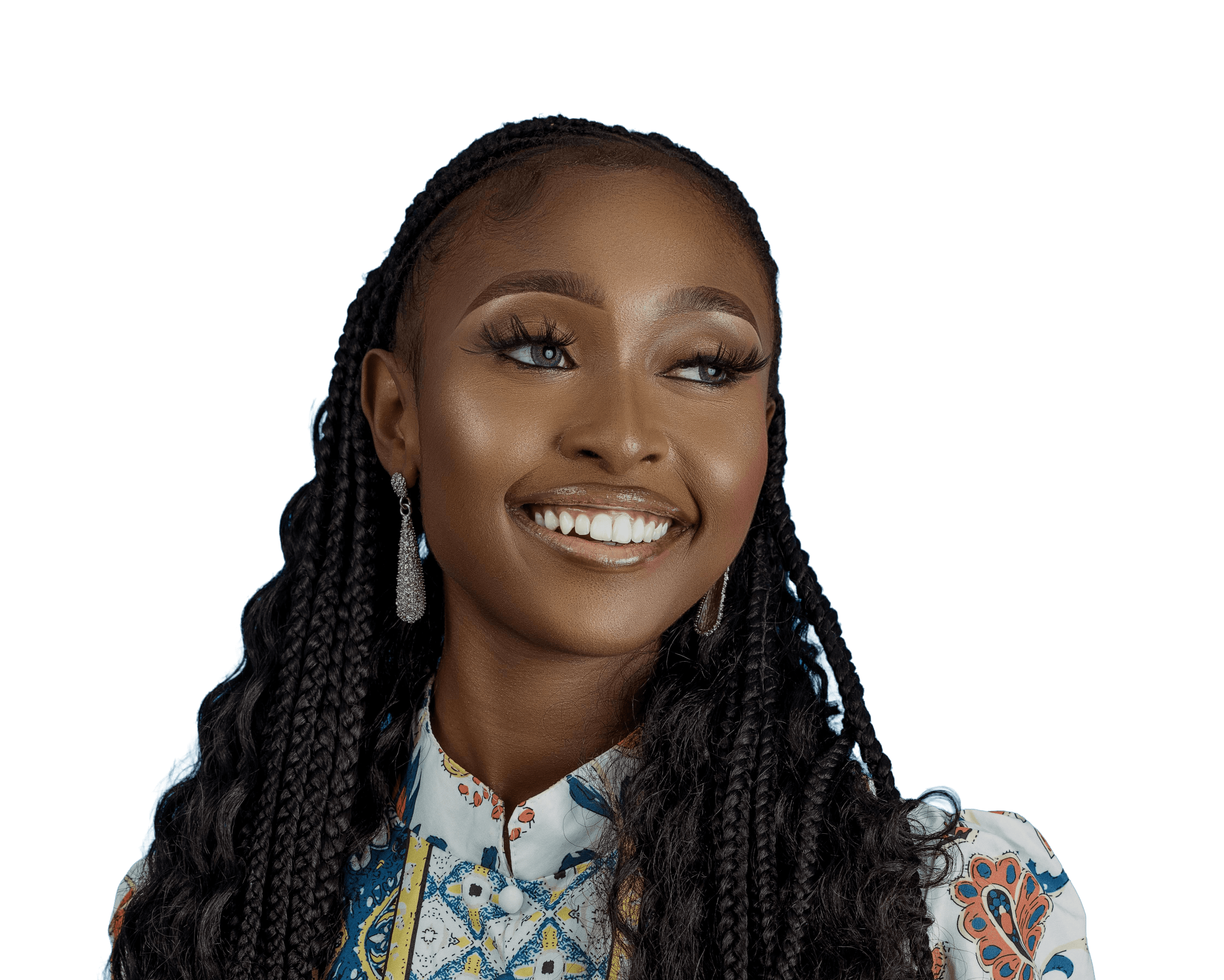 Book Now CTA - Woman in Paisley